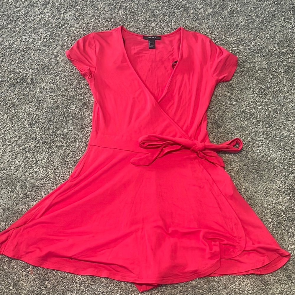 Forever 21 red romper